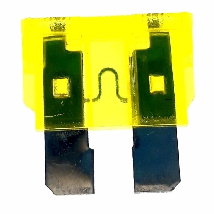 FUSIBLE TIPO FICHA N 20 A AMARILLO (501-1021-20A)