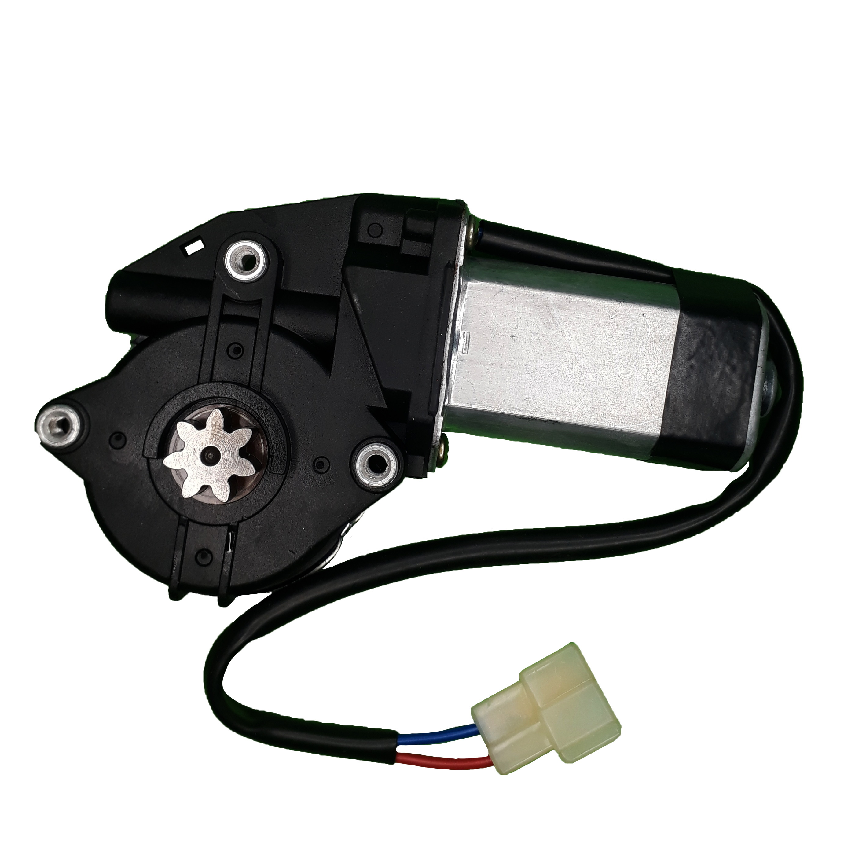 MOTOR DE LEVANTA VIDRIOS ELECTRICO LADO IZQUIERDO 7 DIENTES