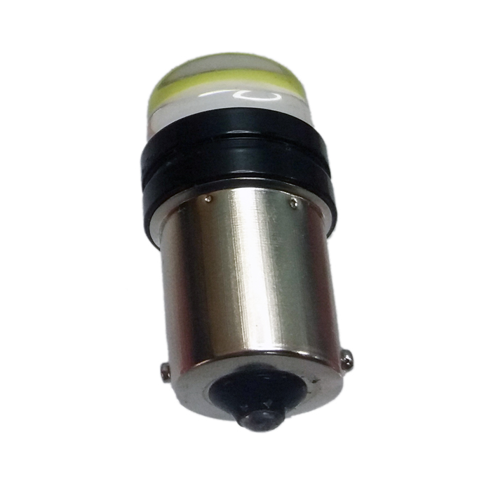 FOCO LED BASE METAL SEÑALERO 1 FILAMENTO BLANCO 24V SILICONADO
