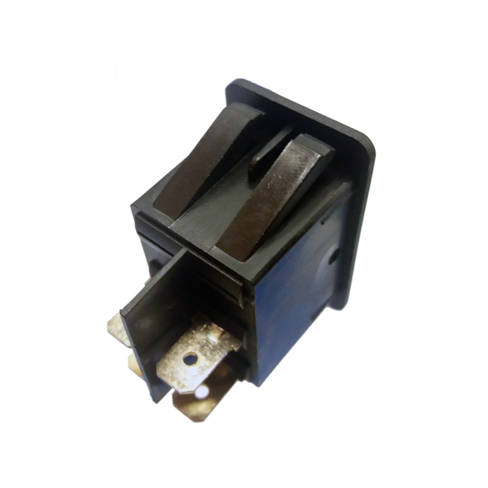 LLAVE TECLA CUADRADA DE LUZ CON LUZ ROJA LED 4P