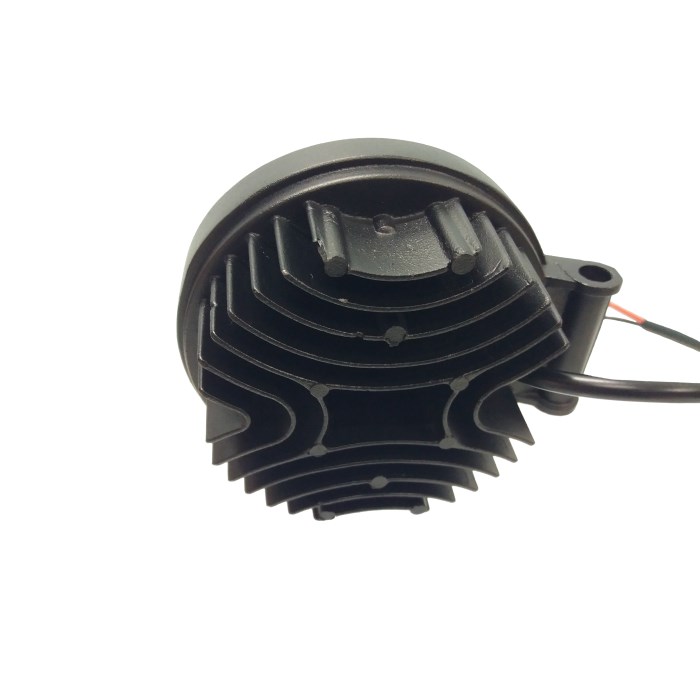 BUSCA HUELLA LED 9 LED 05-27W 45MM (9-30V) (CARCASA DE METAL)