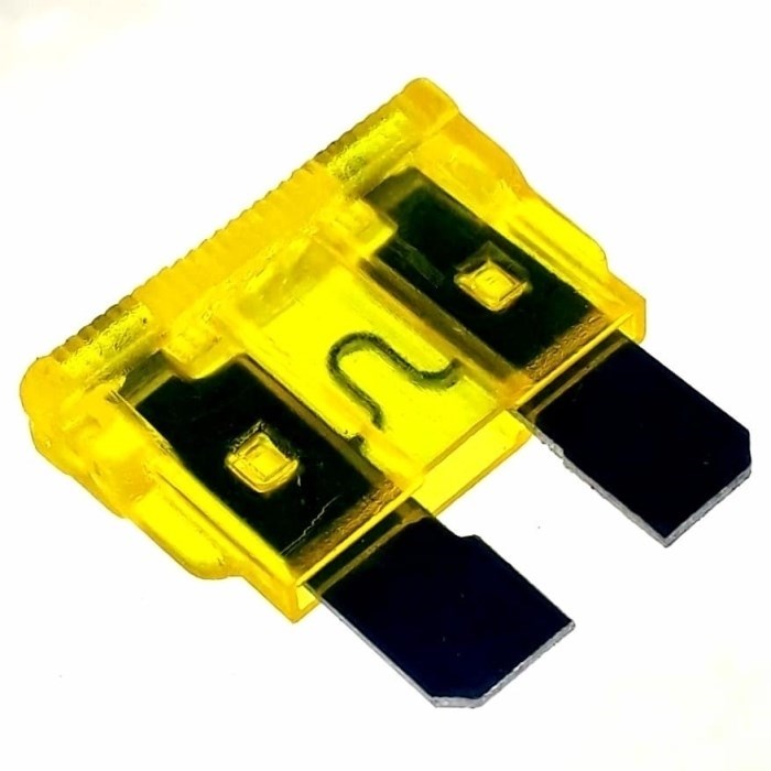 FUSIBLE TIPO FICHA N 20 A AMARILLO (501-1021-20A)
