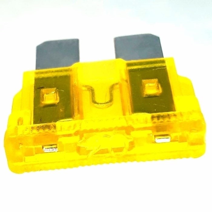 FUSIBLE TIPO FICHA N 20 A AMARILLO (501-1021-20A)