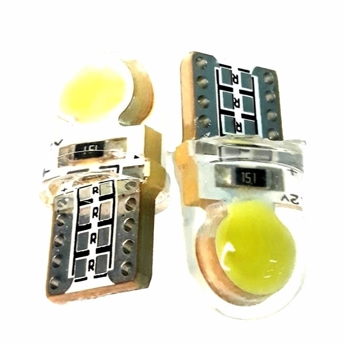 FOCO LED T10 SILICONADO 12V CORTO UN PUNTO