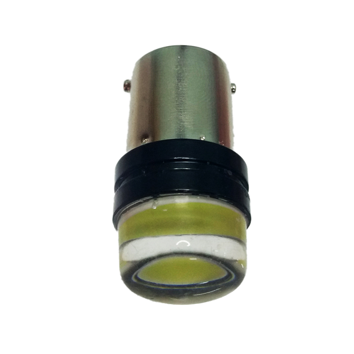 FOCO LED BASE METAL SEÑALERO 1 FILAMENTO BLANCO 12V SILICONADO