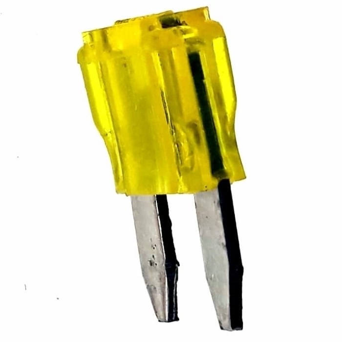 FUSIBLE TIPO FICHA MINI 20 A AMARILLO (501-1011-20A)