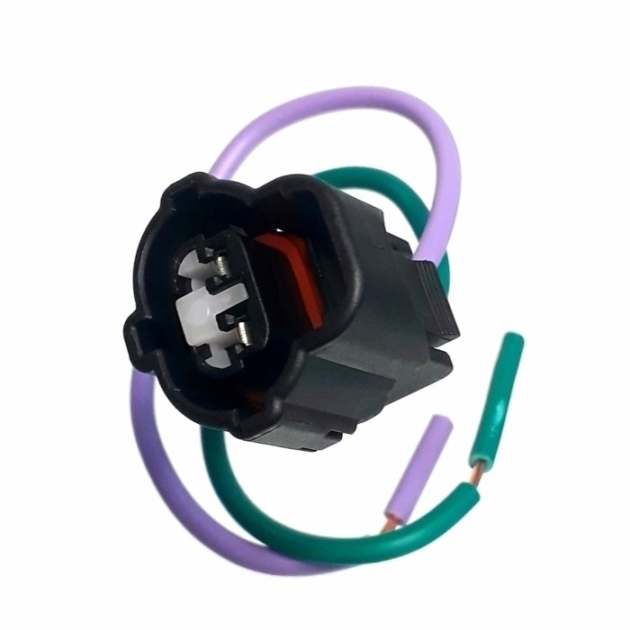 FICHA PLASTICA INYECTOR NIPON DENSO Y BULBO DE TEMPERATURA HILUX