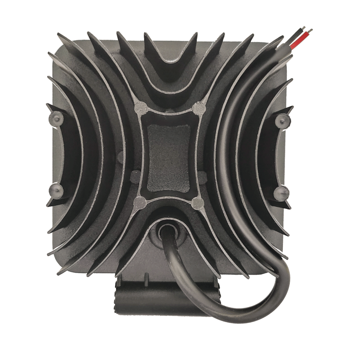 BUSCA HUELLA LED 9 LED SQ 27W 45MM (CARCASA DE METAL)