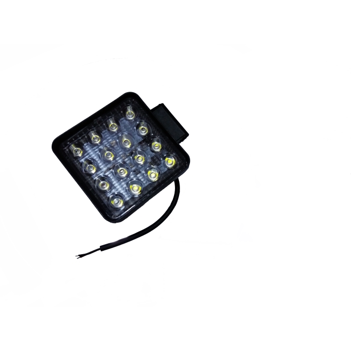 BUSCA HUELLA LED 16 LED 29-48W (9-30V) 55MM (CARCASA DE METAL)