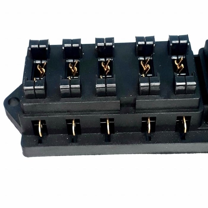 CAJA PORTA FUSIBLE 10 FICHAS (502-JP-3124-10P)