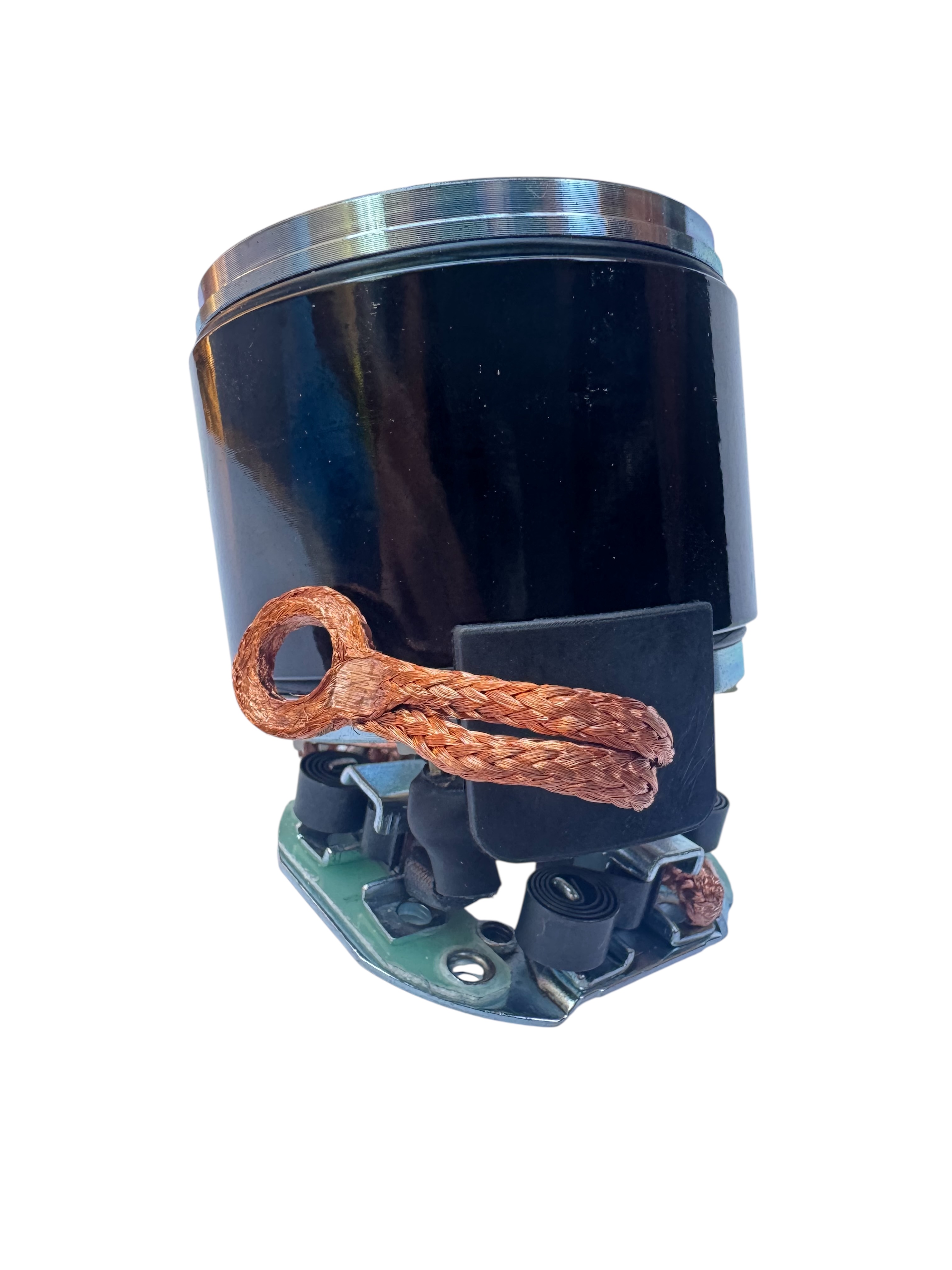 CARCAZA INDUCIDO MOTRO DE ARRANQUE 52MM CON PORTA CARBON TOYOTA FUN CARGO, VITZ, IST /DENSO