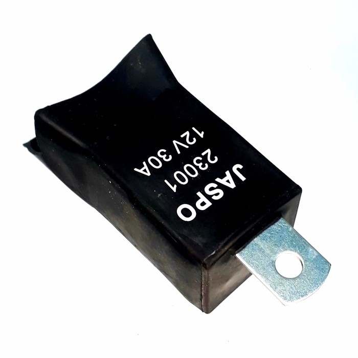 RELAY 12V 4P 30A KIA, HYUNDAI ELECTROVENTILADOR / KKY01-67-740 / 508-KA-23001