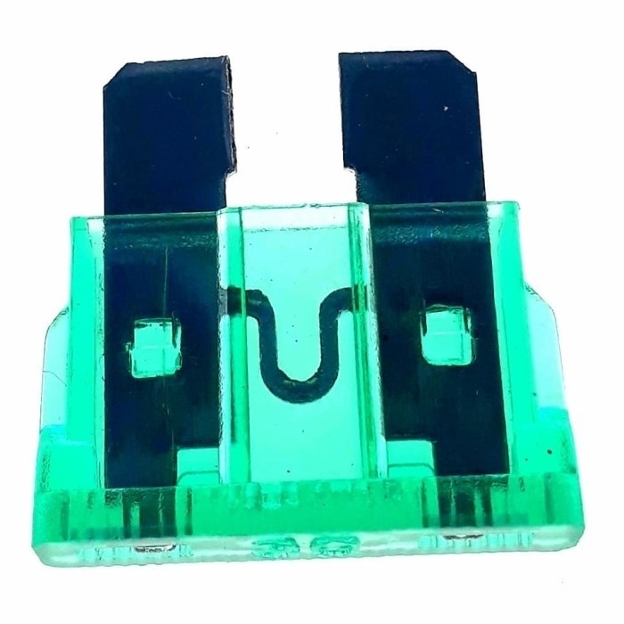 FUSIBLE TIPO FICHA N 30 A VERDE (501-1021-30A)