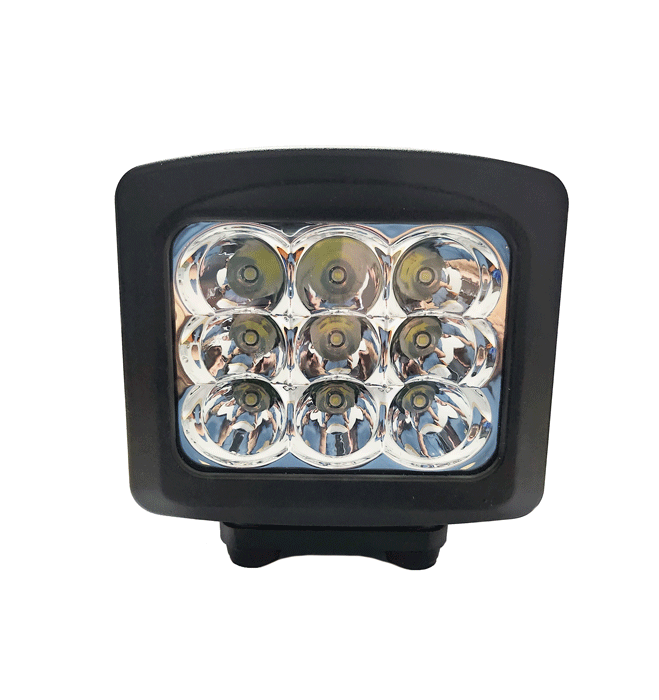 BUSCA HUELLA LED 9 LED 21-90W (CARCASA DE METAL)
