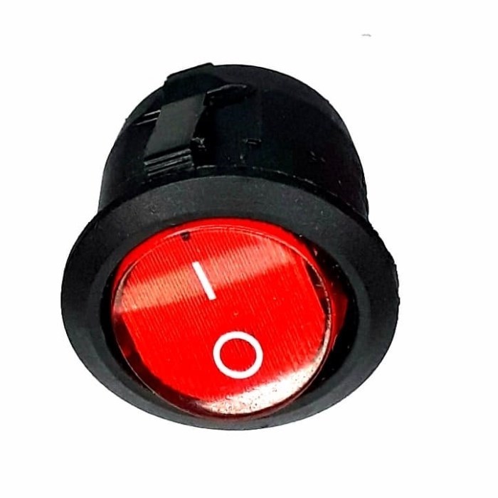 LLAVE TECLA UN PUNTO REDONDO ROJO (512-JP-10051)