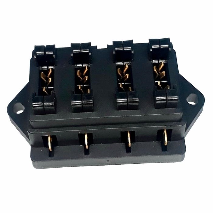 CAJA PORTA FUSIBLE 4 FICHAS (502-JP-3121-4P)
