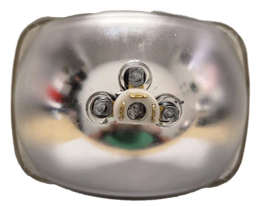 FARO SELLADO CUADRADO H6052 12V 65/35W 7