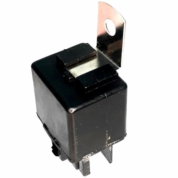 RELAY ELECTRONICO 12V 4P 30A KIA - HYUNDAI ELECTROVENTILADOR KKY01-67-740