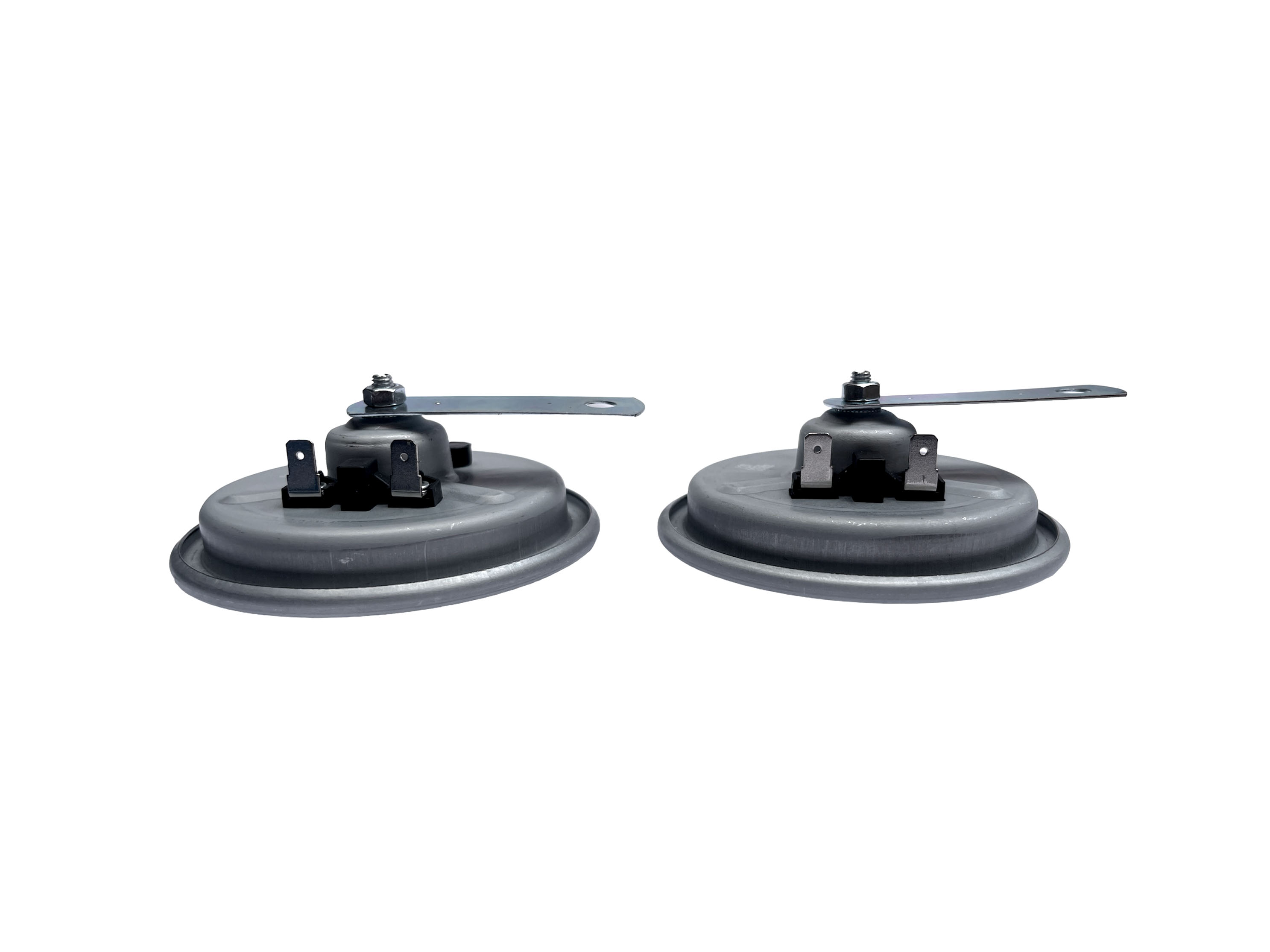 BOCINA PLATO 12V DISCO 100MM SONIDO ALTO Y BAJO (PAR)