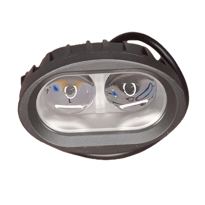 BUSCA HUELLA LED 2 LAMPARAS CON AUMENTO 20W (CARCASA DE METAL)