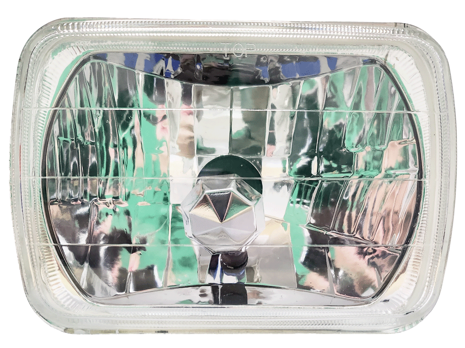 FARO SEMI SELLADO CUADRADO DA-6052DF 12V 7
