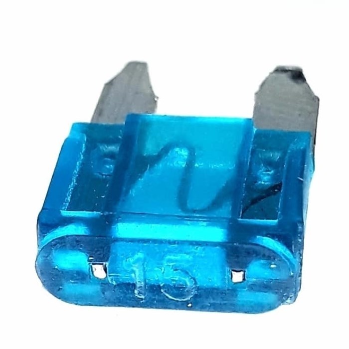 FUSIBLE TIPO FICHA MINI 15 A AZUL (501-1011-15A)
