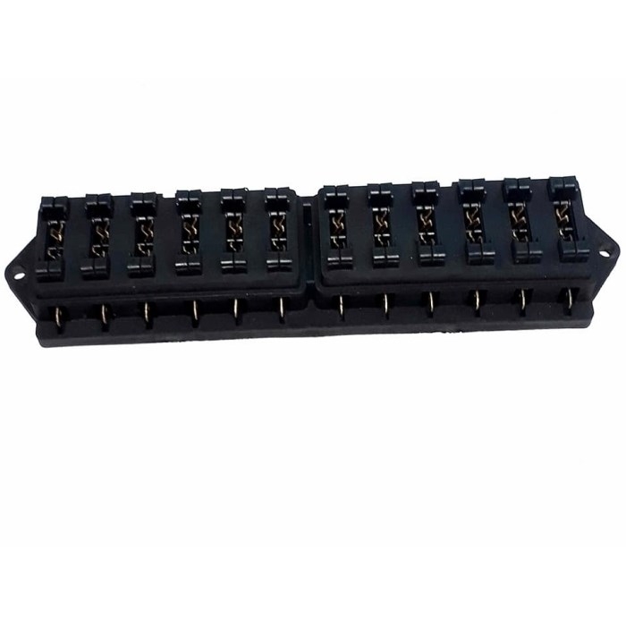 CAJA PORTA FUSIBLE 12 FICHAS (502-JP-3125-12P)