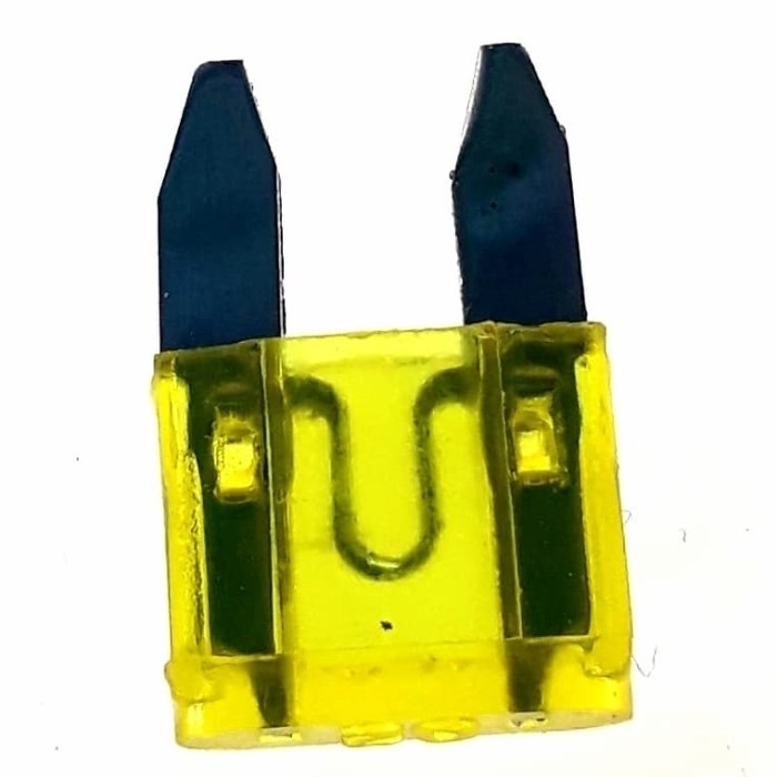 FUSIBLE TIPO FICHA MINI 20 A AMARILLO (501-1011-20A)