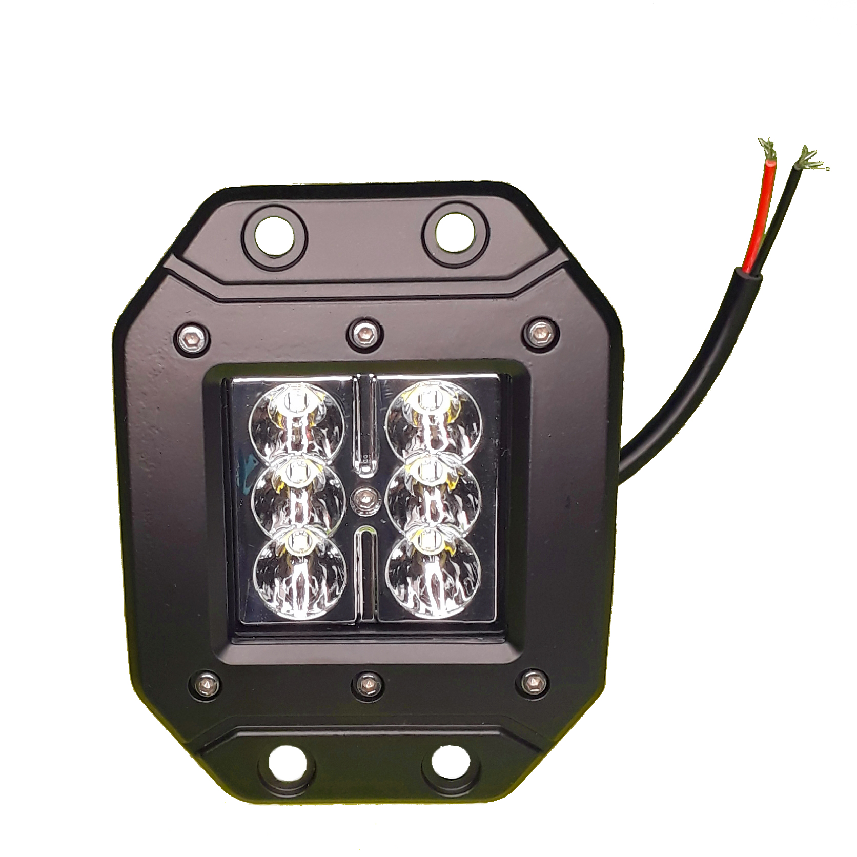 BUSCA HUELLA LED 6 LED 15B-18W (CARCASA DE METAL)