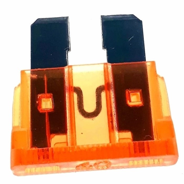 FUSIBLE TIPO FICHA N 40 A MARRON (501-1021-40A)