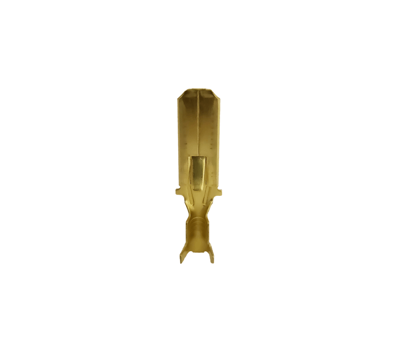 TERMINAL MACHO 6,3MM X 0,8 CON TRABA CONDUCTOR 2 (1.02.0830)