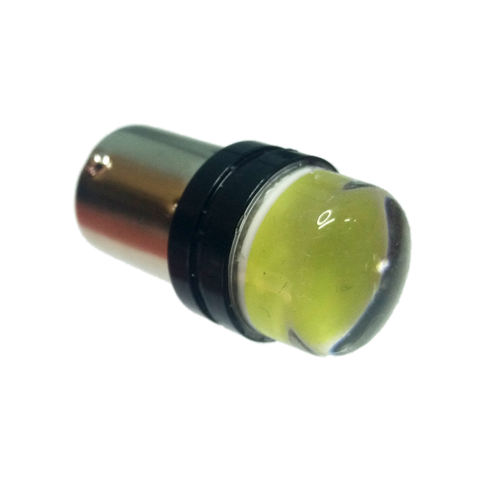 FOCO LED BASE METAL SEÑALERO 1 FILAMENTO BLANCO 12V SILICONADO