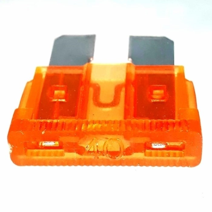 FUSIBLE TIPO FICHA N 40 A MARRON (501-1021-40A)
