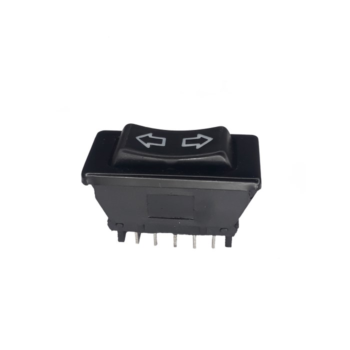 LLAVE TECLA LEVANTA VIDRIO 5P 20A 12V (512-JP-20004B)