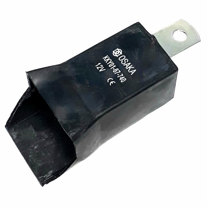 RELAY ELECTRONICO 12V 4P 30A KIA - HYUNDAI ELECTROVENTILADOR KKY01-67-740
