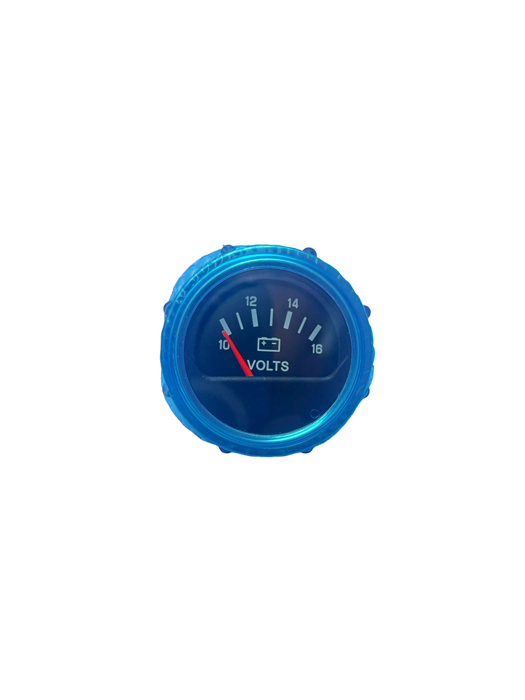 RELOJ VOLTIMETRO  X-2008 FARIS 12V CON PANEL NEGRO