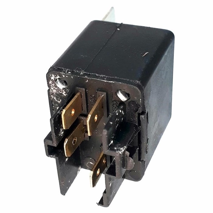 RELAY ELECTRONICO 12V 4P 30A KIA - HYUNDAI ELECTROVENTILADOR KKY01-67-740