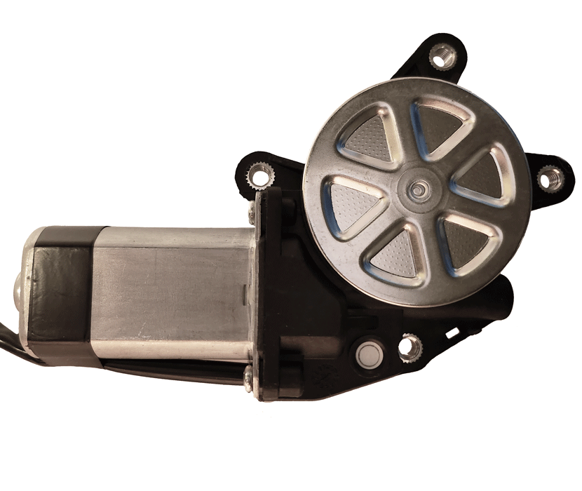 MOTOR DE LEVANTA VIDRIOS ELECTRICO LADO IZQUIERDO 8 DIENTES