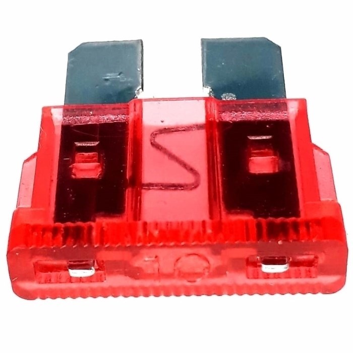 FUSIBLE TIPO FICHA N 10 A ROJO (501-1021-10A)