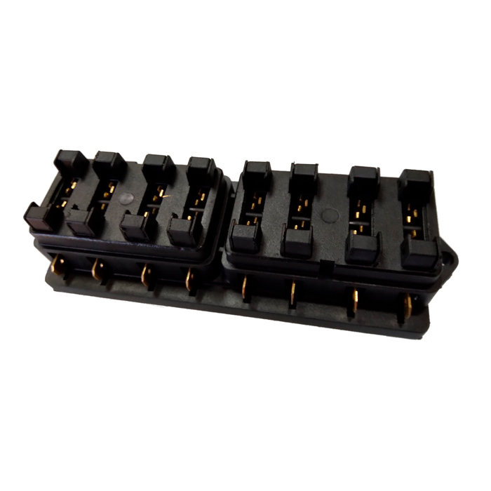 CAJA PORTA FUSIBLE 8 FICHAS (502-JP-3123-8P)