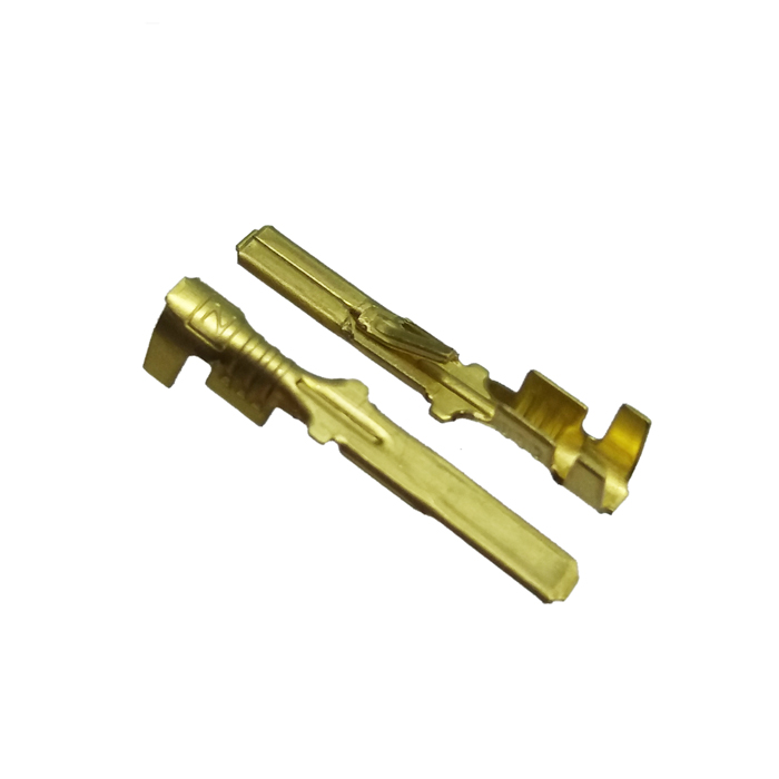 TERMINAL PALA MACHO 2,8 MM CON TRABA