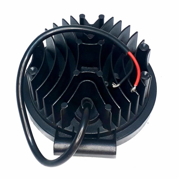 BUSCA HUELLA LED 9 LED R 27W 45MM (R-27-55MM) (CARCASA DE METAL)