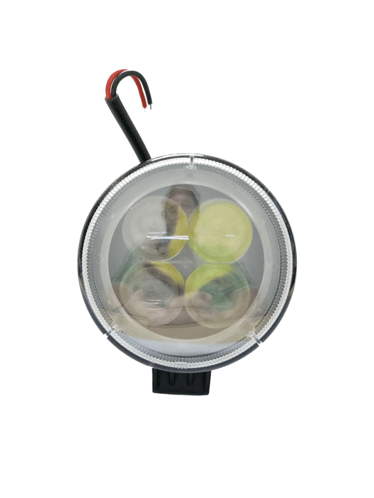 BUSCA HUELLA LED 4 LED 85-12W (CARCASA DE METAL)