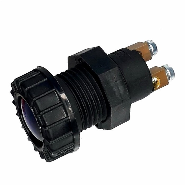 BOTON FLASHER LUZ PILOTO AZUL (512-JP-15001B)
