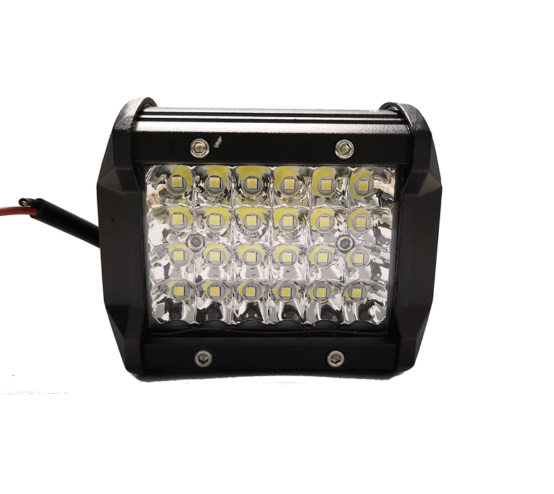 BUSCA HUELLA LED 24 LED H-144W (H72W) (CARCASA DE METAL)