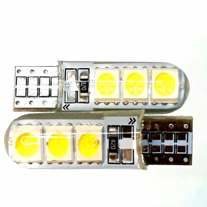 FOCO LED T10 SILICONADO 12V / 6SMD