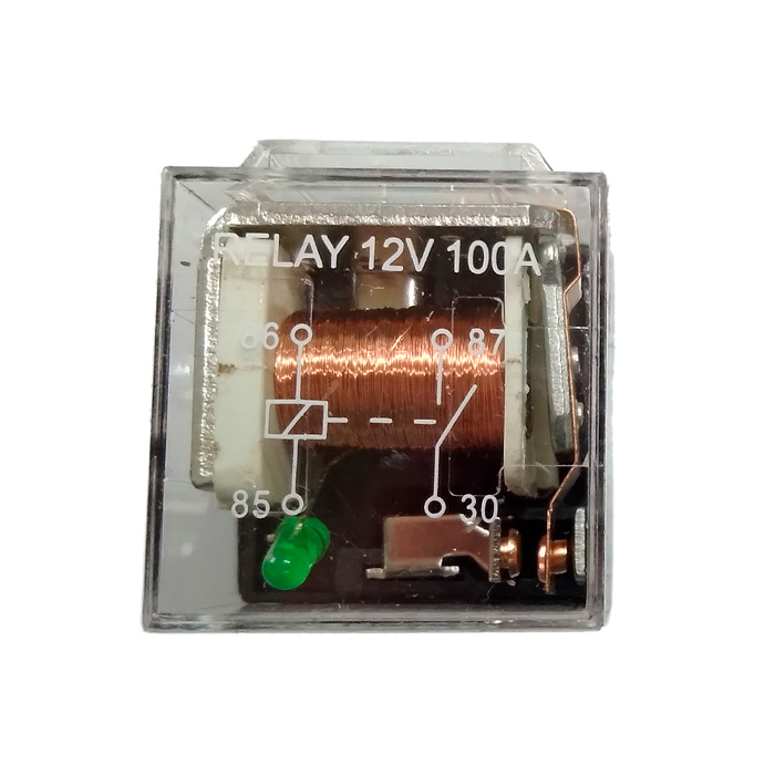 RELAY  12V 4P AUXILIAR 100 AMP / JD1912 / 508-JP-10004