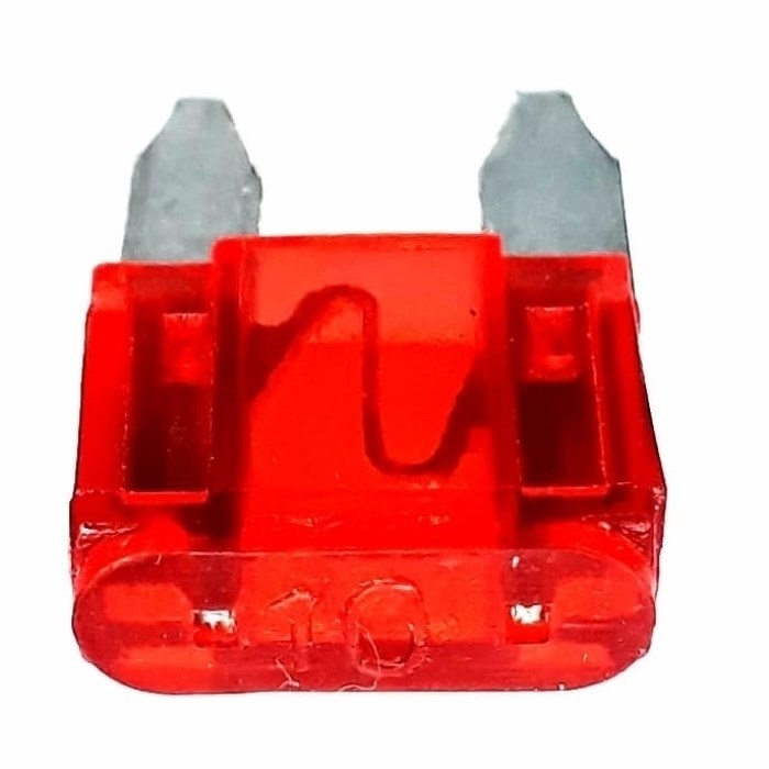 FUSIBLE TIPO FICHA MINI 10 A ROJO (501-1011-10A)